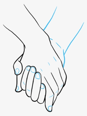 How To Draw Holding Hands - Hands Holding How To Draw