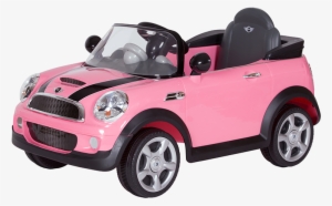 Rollplay Mini Cooper 6v Battery Powered Car, Yellow