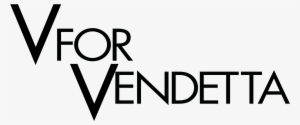 V Per Vendetta Png - V For Vendetta Title