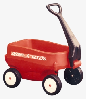 Our First Plastic Wagon - Small Plastic Radio Flyer Wagon