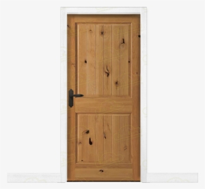 Puerta Interior Rústica En Madera Maciza De Pino - Door