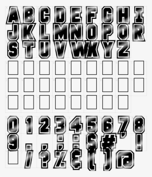 Font Characters