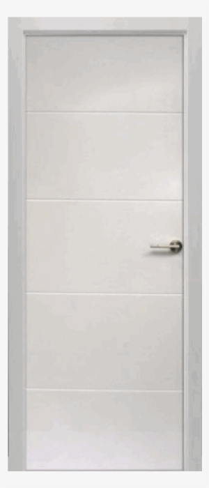 Puerta Lacada Modelo P8 Stripes - Puerta De Madera Blanco