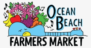 Farmers Market Logo With Transparent Background - Ocean Beach