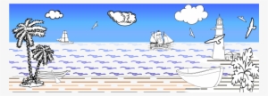 Costa Parallax Background Clipart Png - Portable Network Graphics