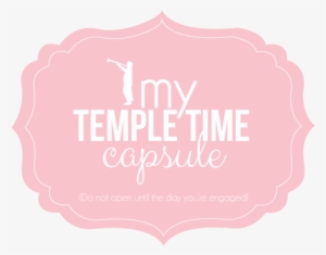 Temple Time Capsule Cover Download Here - Young Women Wedding Timecapsule