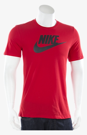 Nike Futura Icon T Shirt University Red - Men's Nike Futura Icon T Shirt