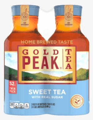 Gold Peak® Sweet Tea - Gold Peak Green Iced Tea 64 Oz Plastic Bottles - Pack