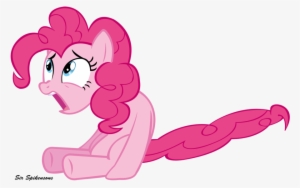 Pinkie Pie Shocked By Sirspikensons On Clipart Library - Mlp Pinkie Pie Shocked