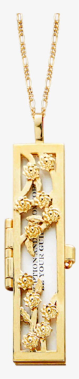 <<gold-dipped Brass>> - Locket