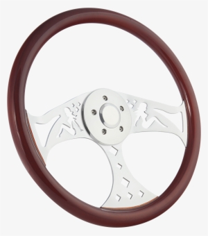 All Models 18" Wood Steering Wheel Big Rig Truck - Steering Wheel