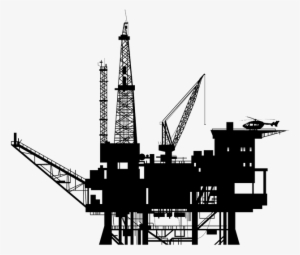 Oil Png Image Industrial With Background - Oil Rig Vector