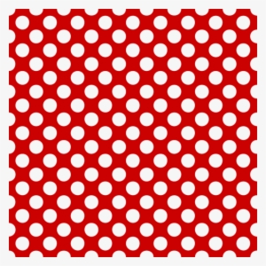Bleed Area May Not Be Visible - Dark Red Polka Dot