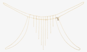 Golden Chain Bottom - Body Piercing Jewellery