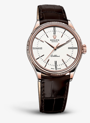 Everose Gold Rolex Cellini Time White Dial Replica