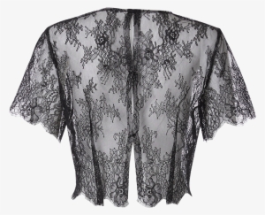 Piq Top Anina Black Lace B - Lace