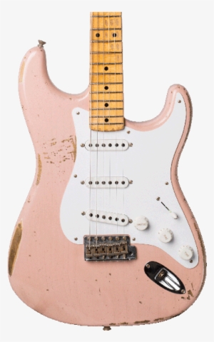 Fender 9230054856dis Image - Fender Stratocaster 1954 Pink