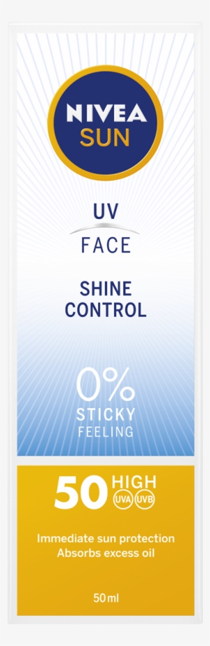 Uv Face Shine Control Cream Spf50 - Nivea Sun Uv Face Bb