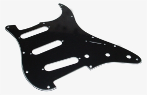 Fender ®, For American Stratocaster, 11-hole - Fender American Standard Strat 11-hole Pickguard Black