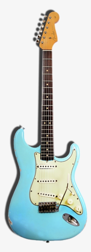 Click And Drag To Re-position The Image, If Desired - Guitarra Azul Desenho Png