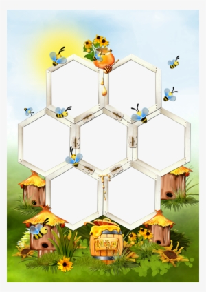 Clip Art Clipart Bee Clip Art - Marcos Para Fotos De Baby Tv