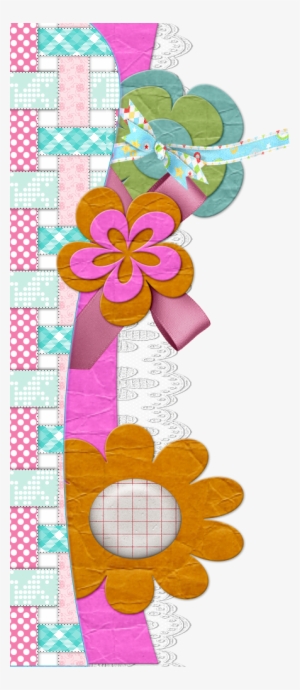 Scrapbook Borders, Scrapbook Embellishments, Scrapbook - Cute Scrapbook Borders Png