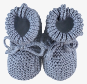 Knitted Baby Booties - Crochet