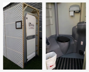 Deluxe Portable Restroom Rental And Interior - Portable Toilet