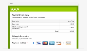Quickly Process Online Orders, Payments, Or Donations - Payment Form
