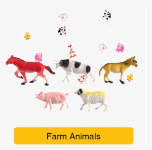 Themes - Pack Of 5 Farm Animal