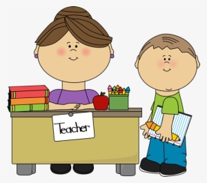 Teacher And Student Clip Art