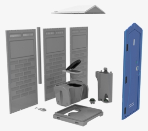 Porta Potty Mobile Self-flush Toilet Made In China - Toilet