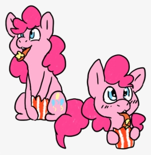 Kenazraventooth, Cute, Diapinkes, Food, Pinkie Pie, - Cartoon