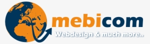 Logo Mebicom Transparant - World Globe
