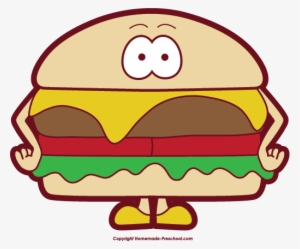 Hamburger Clipart Grilled - Clip Art