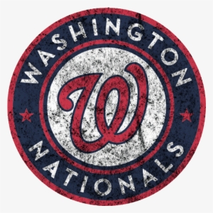 Washington Nationals 2011-present Primary Logo Distressed