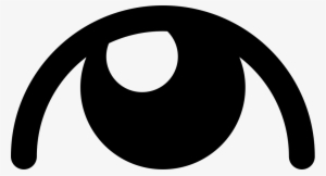 Eye With Shine In Pupil Comments - Circle