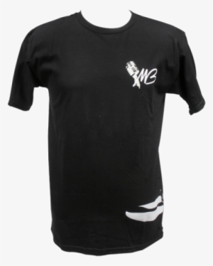 M63516 Spotlight Standing Tshirt 0 - Camiseta Preta Gola Careca