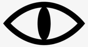 Eye With Reptilian Pupil Vector - Ojo De Reptil Png