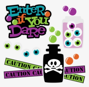 Enter If You Dare Svg Scrapbook Collection Halloween - Enter If You Dare Halloween Sign