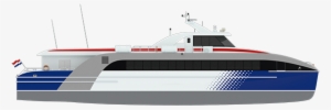 Damen Fast Ferry 3609passenger Ship Png - Ship