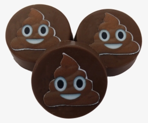 Poop Emoji Mini Chocolate Covered Oreos - Chocolate