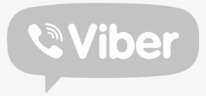 Viber Grey Logo Png Transparent - Viber Credit Hack