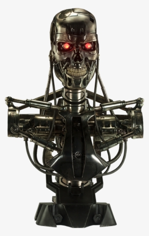 The Terminator Bust - Sideshow Terminator Life Size Bust