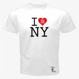 "i Love Ny" Qr Code T-shirt * Also Available In Women's - Hope Your Couch Pulls Out Because