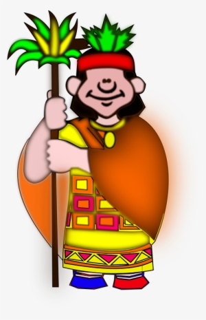 Native American Indian Or Aztec, Arrows And Borders - Indio Clipart