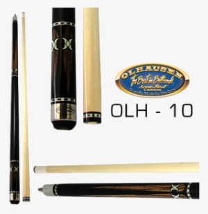 Olhausen Olh-10 Deluxe Inlaid Design Cues With Cue - Olhausen