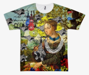 American Apparel White Flat Front Mockup - Jan Van Scorel