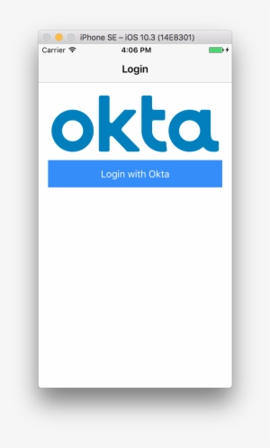 Emulator Login - Okta