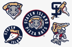 The Pizza Rats Unveiled A Series Of Logos Designed - Staten Island Yankees Pizza Rats